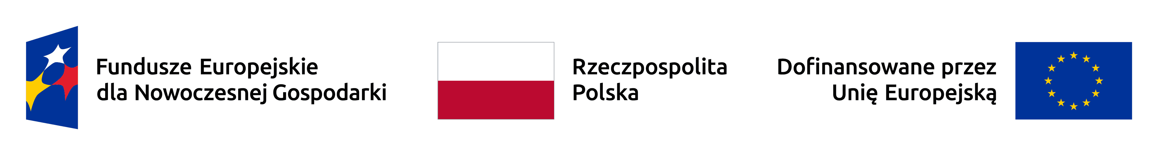 Logotypy Funduszy Europejskich dla Nowoczesnej Gospodarki, Rzeczpospolita Polska i Unia Europejska